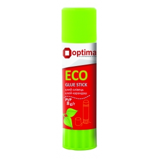 Клей-карандаш Optima, 8 г