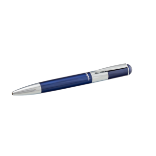 набор подарочный "fiole": ручка шариковая + визитница, синий LS.122009-02