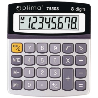 Калькулятор настольный Optima О75508