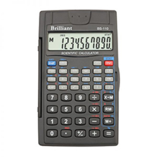 Калькулятор инженерный BS-110, 8+2 разрядов, 56 функций
