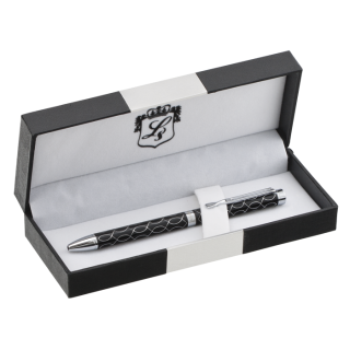 ручка шариковая langres "lyra" в подарочном футляре, черный LS.401006-01