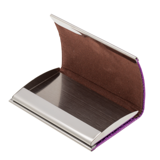 набор подарочный "fiole": ручка шариковая + визитница, фиолетовый LS.122009-07