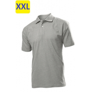 Polo мужское ST3000 с коротким рукавом 170 g/m?, серый