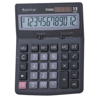 Калькулятор настольный Optima, O75503