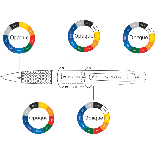 Ручка шариковая Big Pen Colour Mix