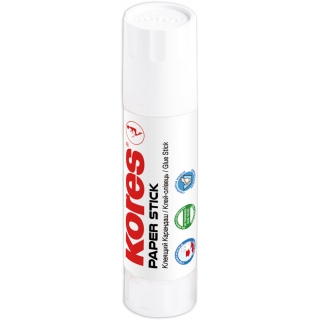 Клей-олівець Paper Stick Kores, основа PVP, 20 г