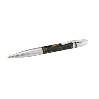 набор подарочный "clutch": ручка шариковая + брелок, черный LS.122006-01