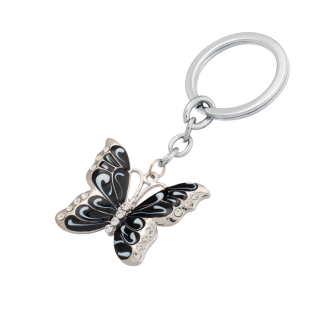 набор подарочный "butterfly": ручка шариковая + брелок, черный LS.122007-01