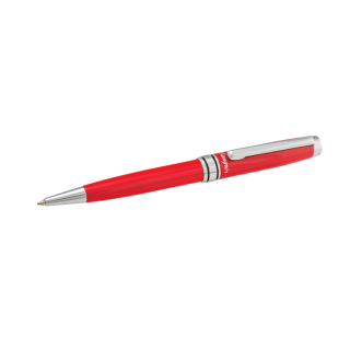 набор подарочный "heart": ручка шариковая + брелок, красный LS.122003-05