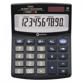 Калькулятор настольный Optima O75526
