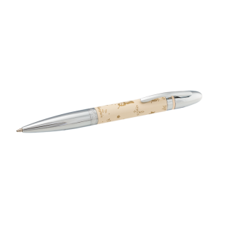 набор подарочный "clutch": ручка шариковая + брелок, кремовый LS.122006-27