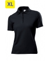 Polo женское ST3100 с коротким рукавом 170 g/m?, черный