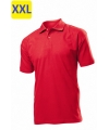 Polo мужское ST3000 с коротким рукавом 170 g/m?, красный