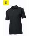 Polo мужское ST3000 с коротким рукавом 170 g/m?, черный