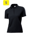 Polo женское ST3100 с коротким рукавом 170 g/m?, черный