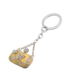 набор подарочный "clutch": ручка шариковая + брелок, кремовый LS.122006-27