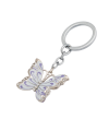 набор подарочный "butterfly": ручка шариковая + брелок, белый LS.122007-12