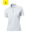 Polo женское ST3100 с коротким рукавом 170 g/m?, белый