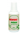 Корректор-жидкость Kores AQUA, водная основа