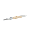 набор подарочный "clutch": ручка шариковая + брелок, кремовый LS.122006-27